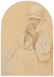 Portret Jarosława, artystki Córka , ok. 201 1924.