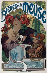 Plakat do Piw z Mozy, 1897