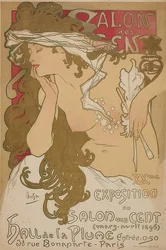 Salon / des / cent. Francja, Paryż, 1896