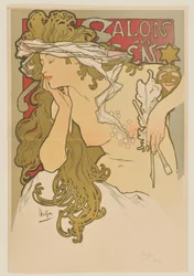 Salon des Cent. Marzec-kwiecień 1896 (Épreuve avant la lettre)