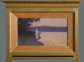 Cisza wody (obraz na płótnie)