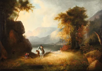 Powrót do domu 1835 (olej na płótnie)