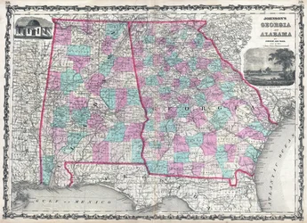 Georgia i Alabama Johnsona