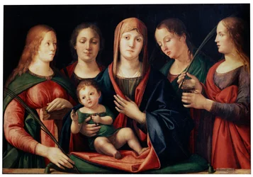 Madonna z Dzieciątkiem z Marią Magdaleną, Świętą Katarzyną i dwoma Świętymi, 1504