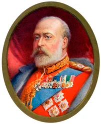 Król Edward VII, 1910