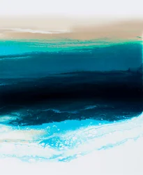 Głęboki błękit oceanu