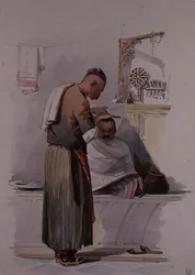 Fryzjer, ok.1855
