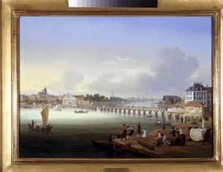 Bayonne autorstwa Louisa Garneraya, sd. c. 1820, olej na płótnie, H. 0,330; L. 0,460.