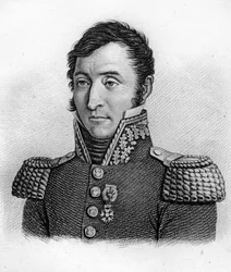 Generał Jean Joseph TARAYRE (1770-1855) - w „Portretach francuskich generałów po zwycięstwach i podbojach Francuzów”. Grawerowane przez Ambroise Tardieu w 1818 roku. Kolekcja Stella.