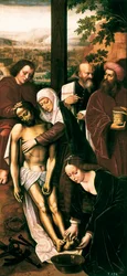 Pieta, detal, ok. 1930 r. 1528 (olej na panelu)