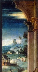 Narodzenia (olej na drewnie) 1550