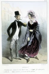 Hojność - w „Madelinach” Chama, v.1870-1880