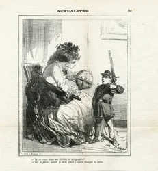 Ilustracja Chama (1819-1879) w Le Charivari