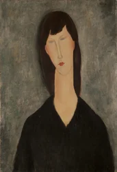 Popiersie kobiety.