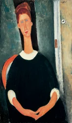 Jeanne Hébuterne (olej na płótnie)