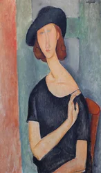 Jeanne Hébuterne w kapeluszu