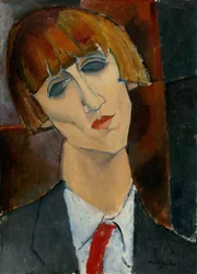 Pani Kisling, ok. 1917 (olej na płótnie)