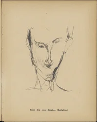 Portret Hansa Arpa 1886-1966, 1916.