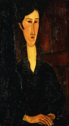 Portrait of Madam Zborowska; Ritratto di Mne Zborowska, 1917