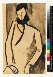 Portret brodatego mężczyzny, 1909