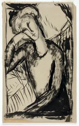 Portret młodej kobiety