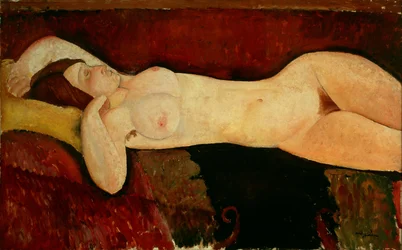 Leżący akt, ok. 1919