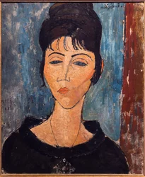 Młoda kobieta z wisiorkiem (portret Béatrice Hastings)