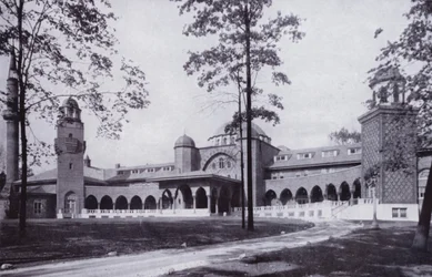 Chicago: Medinah Country Club (zdjęcie czarno-białe)