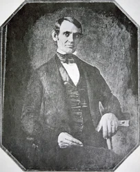 Abraham Lincoln (1809-65) jako członek Kongresu w wieku 37 lat