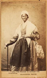 Carte de visite Sojourner Truth, 1864