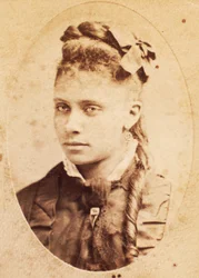 Carte de visite młodej Afroamerykanki, ok. 1880 r.