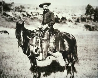 Szef Cowboy Trail w Montanie
