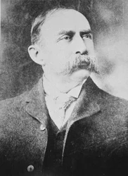 Porucznik John Barclay Armstrong (1815-1913) (zdjęcie czarno-białe)