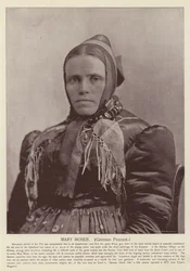 Mary Moser, niemiecka chłopka