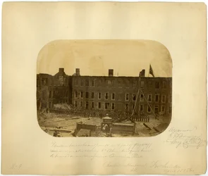 Zachodnie koszary i parada, bitwa pod Fort Sumter, 15 kwietnia 1861
