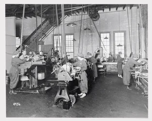 Kobiety pracujące w fabrykach podczas I wojny światowej, ok. 1917