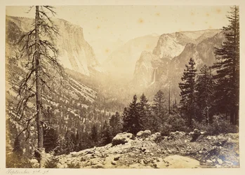 Yosemite Valley z punktu kontrolnego
