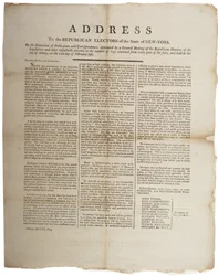 Przemówienie do republikańskich elektorów stanu Nowy Jork, 6 kwietnia 1804 r