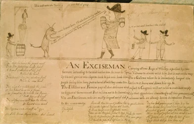 Akcyzator, ok. 1790 (rysunek)