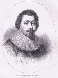 Cecil, drugi Lord Baltimore, ilustracja z pubu Cassell