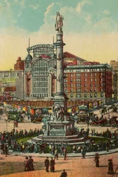 Koło Kolumba, Nowy Jork, ok. 1900