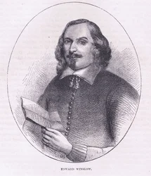 Edward Winslow, ilustracja z pubu Cassell