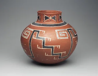 Słoik z polichromii Foumile, Anasazi, 13001500 (ceramika)