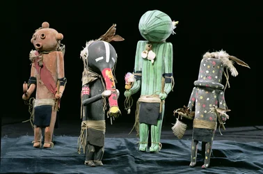 Cztery lalki Kachina