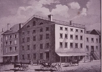 Fraunces Tavern, Nowy Jork (grawerowanie)