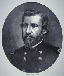 Generał Albert James Myer (1828-80) (grawerowanie)