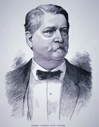 Generał Winfield Scott Hancock (1824-86)
