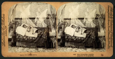 Jej Aniołowie Stróże, 1893 (stereografia)