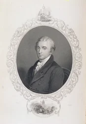 James Monroe, z „Historii Stanów Zjednoczonych”, tom. II, Charles Mackay, grawerowane przez C. Holl