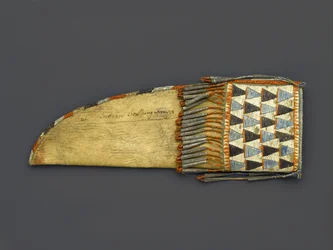 Pochwa noża, Eastern Sioux, z Fort Snelling, Minnesota